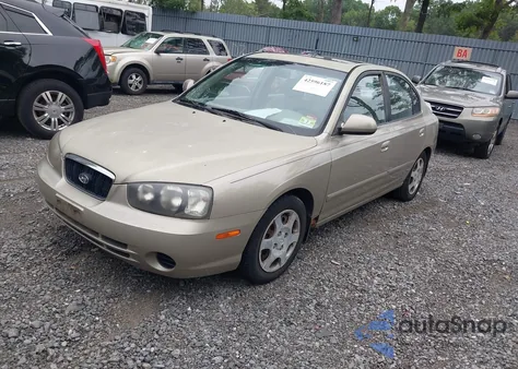 2003 Hyundai Elantra Gls/Gt из США, поврежденный, VIN KMHDN45DX3U511147